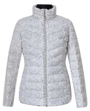 100% nylon print down jacket