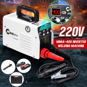 DC Inverter ARC Welder Hot start Stick Digital 220V IGBT MMA Welding Machine 20-400A for Home Beginner Lightweight Efficient