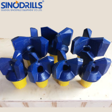 4 1/2 Inch 3 Wing Chevron Type Automation Mining Drag Bit