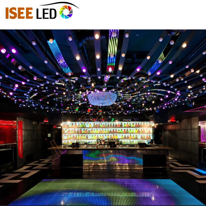 30 mm DMX LED Pixel Light Disco String Dot