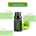 Huile essentielle au citron vert pour la marque privée de massage d&#39;aromathérapie