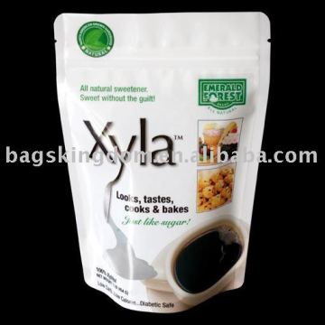 plastic laminate flexible packaging Stand up Pouch for food