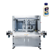 Plastic Cap Sealing Machine with Cap Feeder for Glass Jars