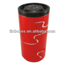 new round bulk tea tins