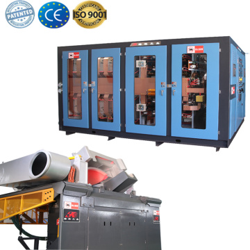 High temperature electric induction crucible heating furnace