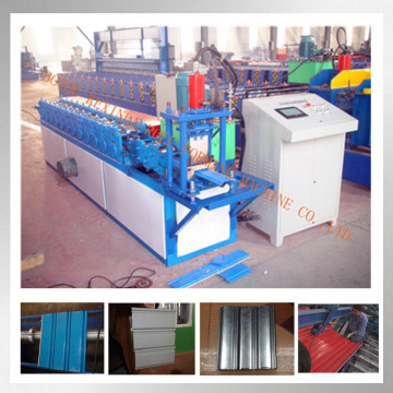 Aluminium roller shutter slat roll forming machine