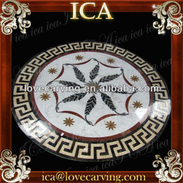 Custom cut marble table top(factory)-Quyang ICA marble table top