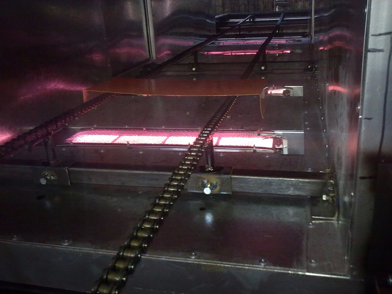 Industrial catalyst coated ceramic plate gas burner for  oven