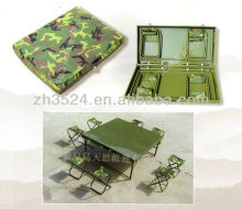 Army folding dining table
