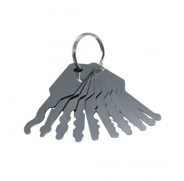 New AUTO Jiggler Pick Lock Tools 10pcs Locksmith