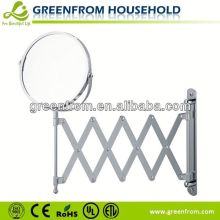 7 Inch Chrome Metal Extendable Large Framed Wall Mirrors