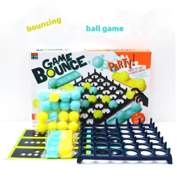 Bouncing Ball Game: Interactive Parent-Child Coordination Board Game vs. Throwing Jumping Ball Party Fun