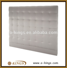 Modern carved wood headboard hotel room use