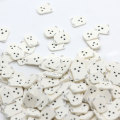 Polymer Hot Clay 5mm Slice Halloween White Ghost Sprinkles for Crafts Making Nail Arts Cartoon Scrapbook Phone Διακοσμήσεις