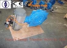 Electric Actuator Industrial Butterfly Valves With Gear Ope