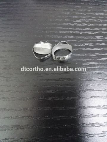 dental orthodontic molar bands