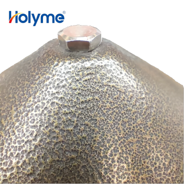 Bonding metal wrinkle powder coating