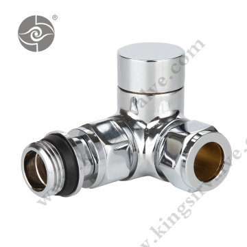 Chrome plated angle valve