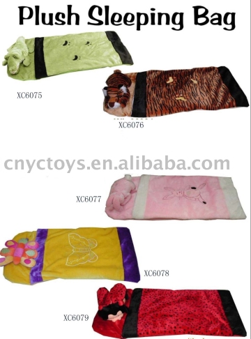 Plush Animal Sleeping Bag