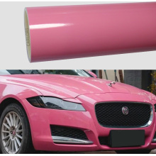 Crystal Gloss Princess Pink Car Wrap Vinyl.