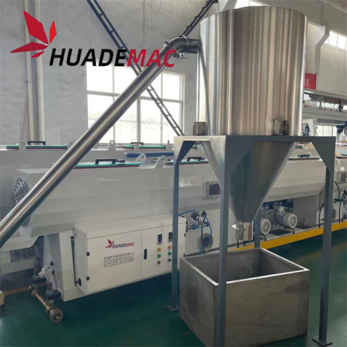 PVC compounding extrusion machine