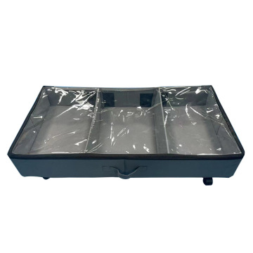 Affordable and Portable: Free Installation Hot-Selling Foldable Metal Under-Bed Storage Organizer with Wheels - Bulk Buying Available