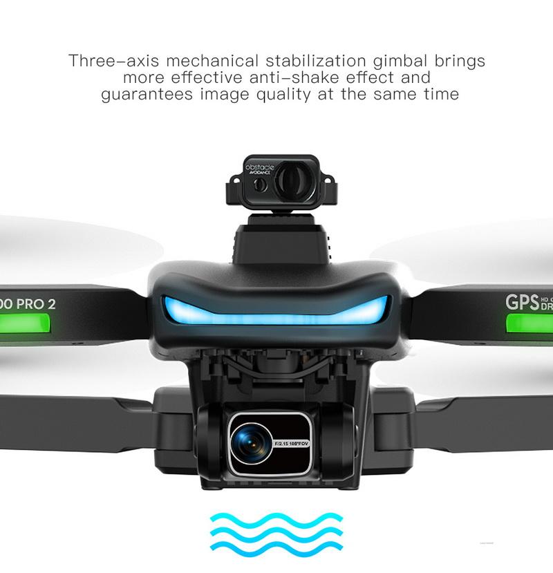 L800 PRO2 360 Laser Obstacle Avoidance Three Axis Gimbal Brushless GPS HD Aerial Photography Folding Quadcopter
