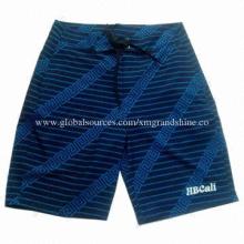 4-way Stretch Men's Shorts, Made of 92% Polyester and 8% Spandex