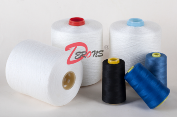 100% polyester yarn spun yarn