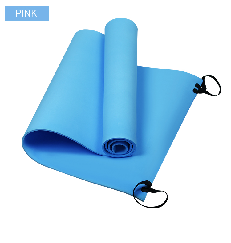 Hi -hiking EVA foam can customize color high -density outdoor camping mat with strap