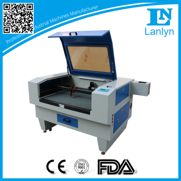 Shenzhen Lanlyn Laser Linear Guide 9060 Fabric CO2 Sed Laser Cutting Machines for Sale