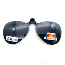 Wholesale Polarized Clip-On Sunglasses for Reading Glasses: DMZ026 - Metal Clip Rimless Frames