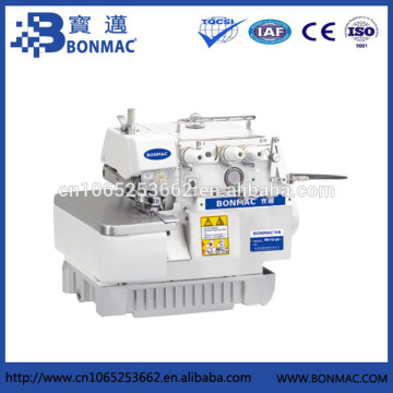 BONMAC 737BK 3 Thread Overlock Industrial Sewing Machine with Back Latching Seaming