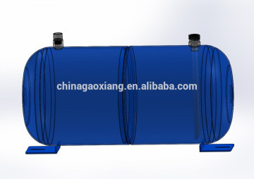 BLUE BLR/HLRD Refrigerant Deep Drawn Horizontal Liquid Receiver