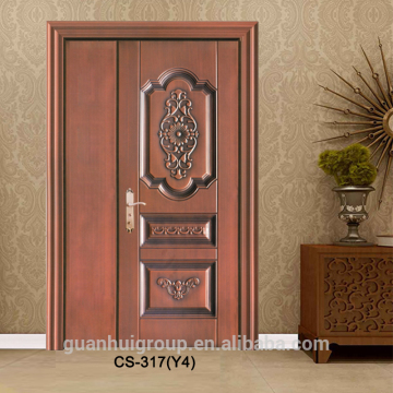 Direct buy alibaba china Imitation copper metal door used