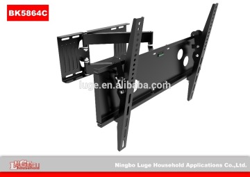 VESA 400x400mm full motion lcd tv rotating wall mount bracket