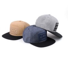 oem custom design puff embroidered snapback caps