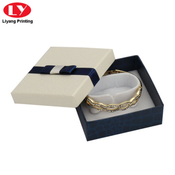 Armband Geschenkbox Deckel und Ribbon Bogendesign