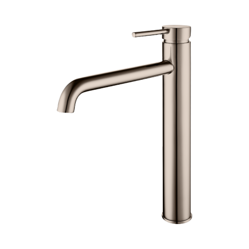 Bathroom vessel sink faucet tall single lever basin mixer tap