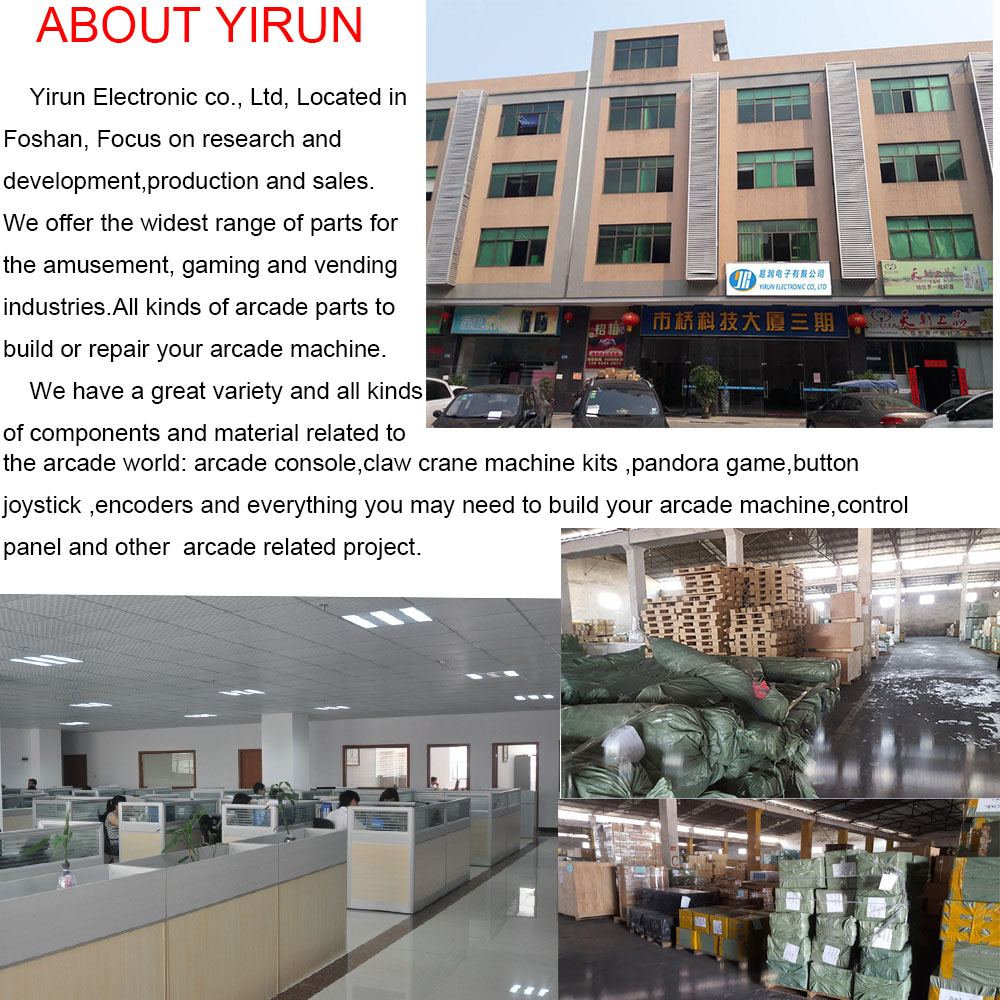 Raspberry Pi PC USB Encoder Controller Cheap 2-Player Zero Delay Arcader Joystick Control Plastic Coin Pusher Board Arcade Games