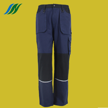 Polyester Pure Cotton Flat Waist Trousers