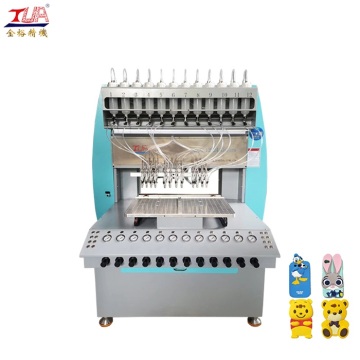 Rubber Logo Making Machine PVC/Silicon Dispensing Machine