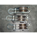 10Tons Aluminum Two Ways Dual Sheave Hoisting Tackle