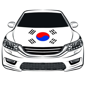 South Kore Flag Car Hood flag 100*150cm South Kore Hood flag