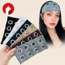 Elastic hollow sports hair band