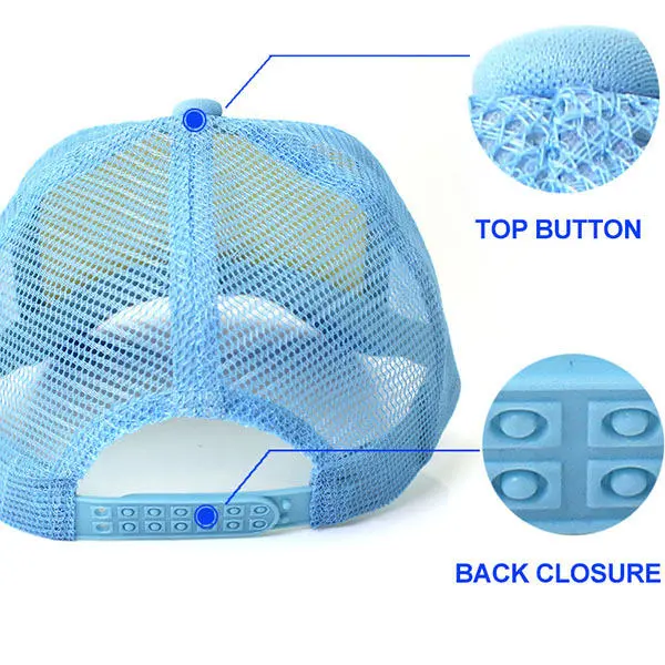 Sublimation Blank Cap Polyester Cotton Baseball Cap