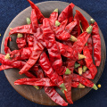 Trockener Chaotian Chili mit roter Farbe