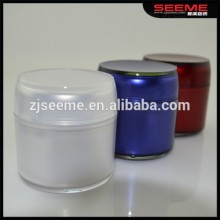 80g plastic cosmetic sample containers for skin care for facial cream /mask