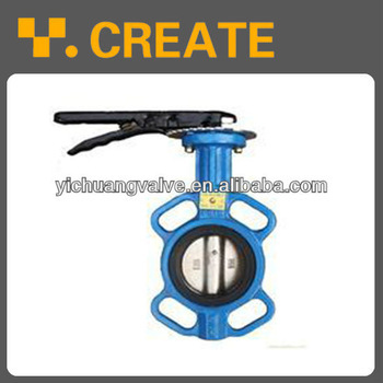 Cast iron butterfly valve