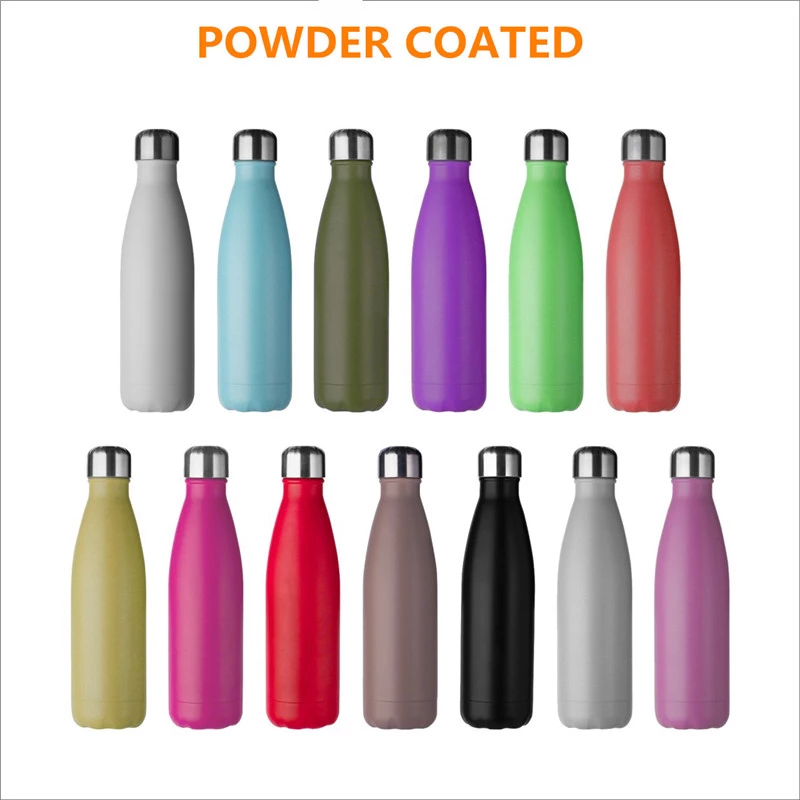 Amazon Customized 500ml Wooden Colors Stainless Steel Insulated Water Bottler For Kids And Students